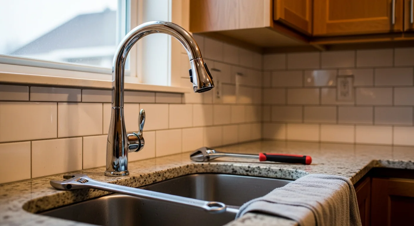Handyman working on home repair in Cincinnati home